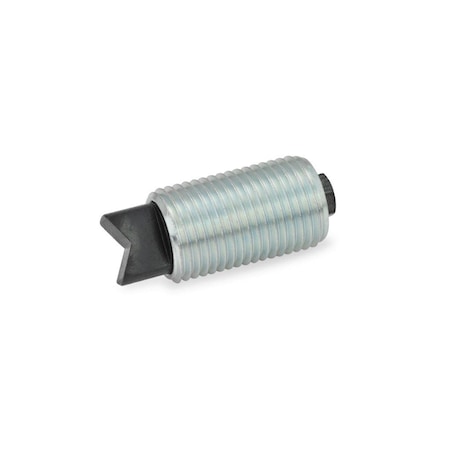 J.W. Winco JW Winco GN 513-M16-1.5-P-1 Spring Plunger 513-M16-1.5-P-1